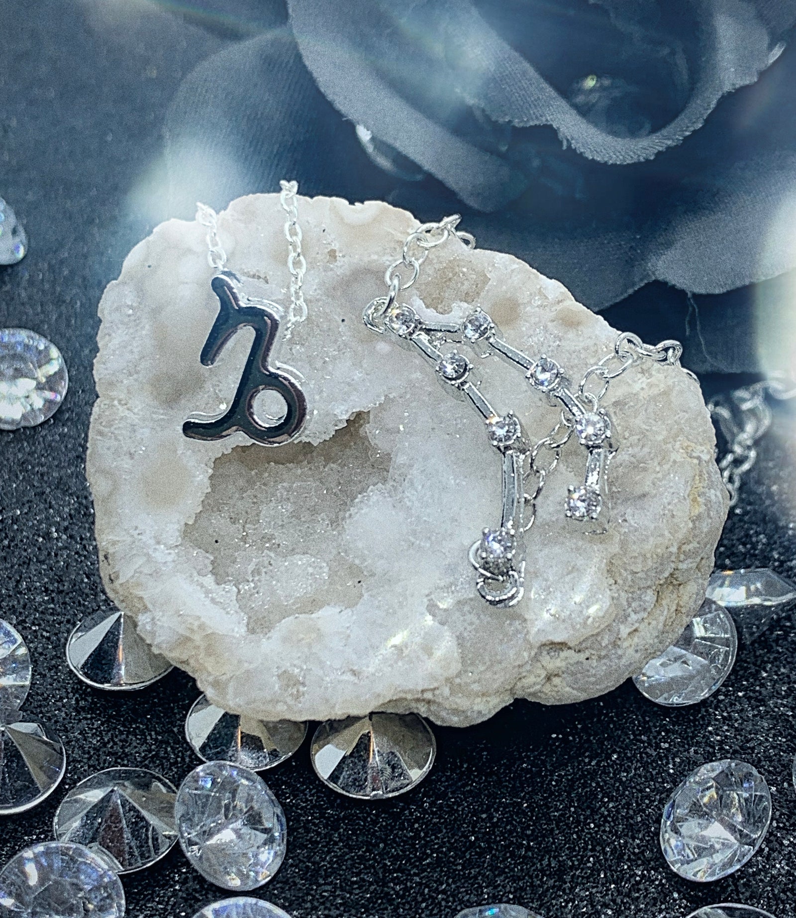 Capricorn Necklace & Bracelet Set