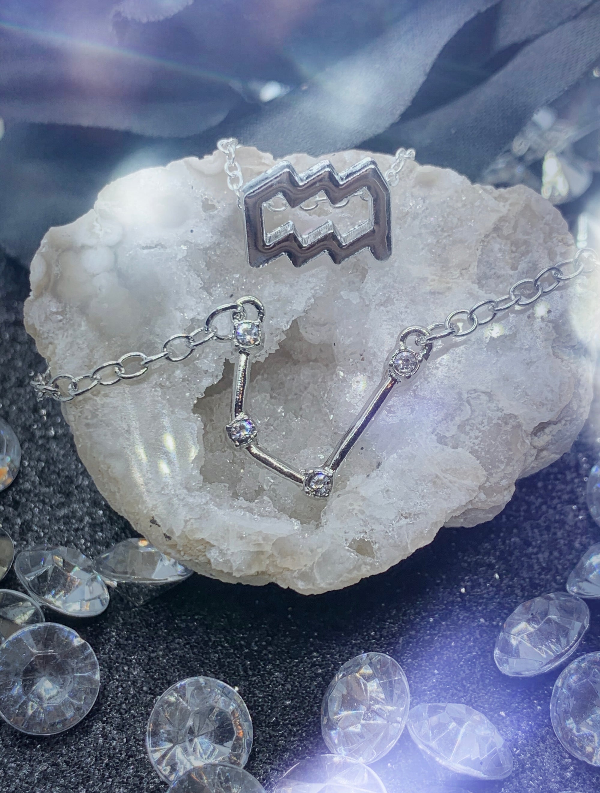 Aquarius Necklace & Bracelet Set