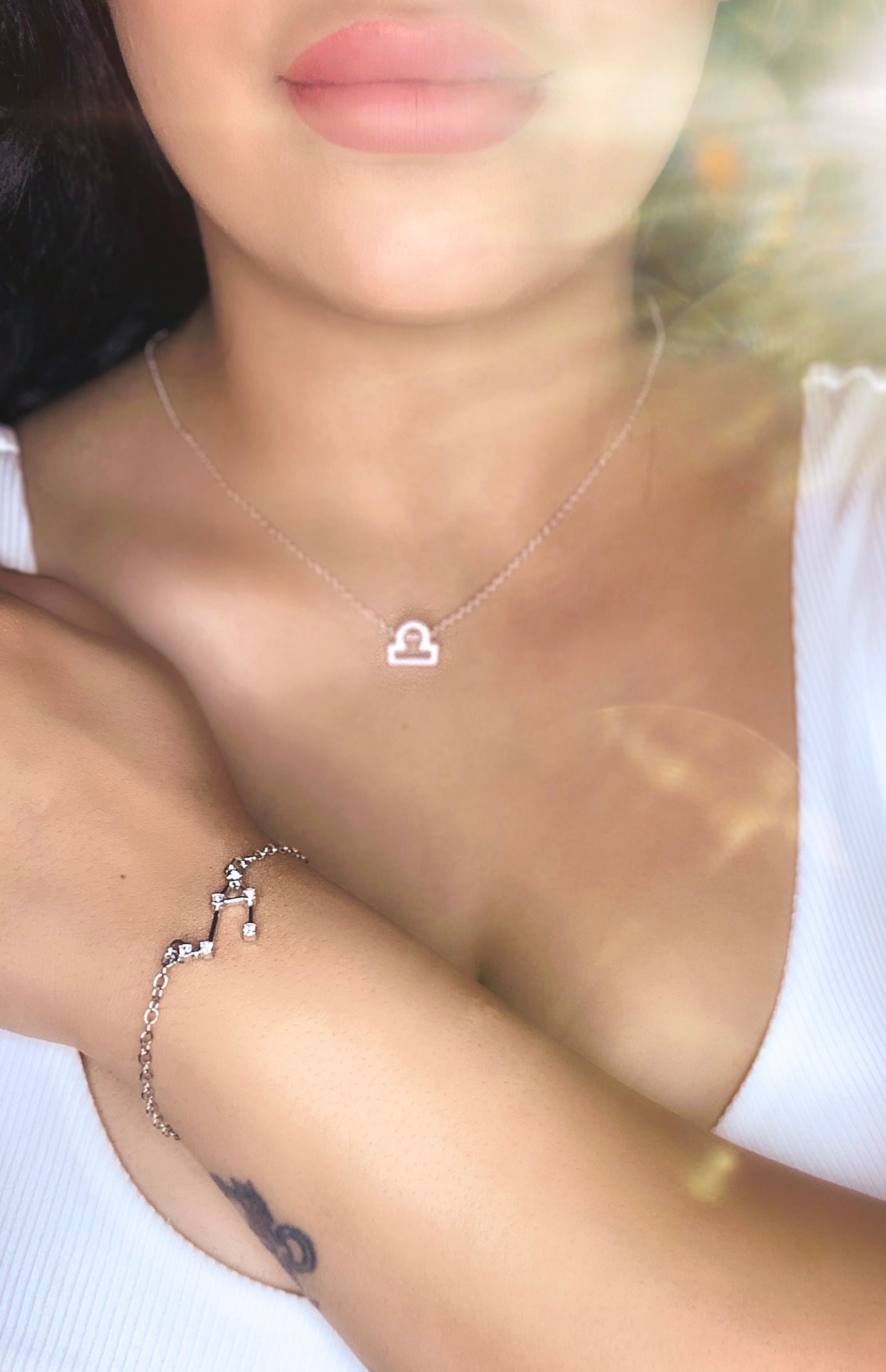 Libra Necklace & Bracelet Set