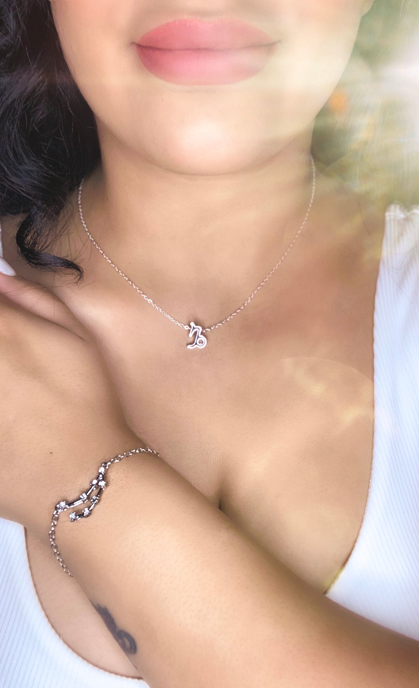 Capricorn Necklace & Bracelet Set