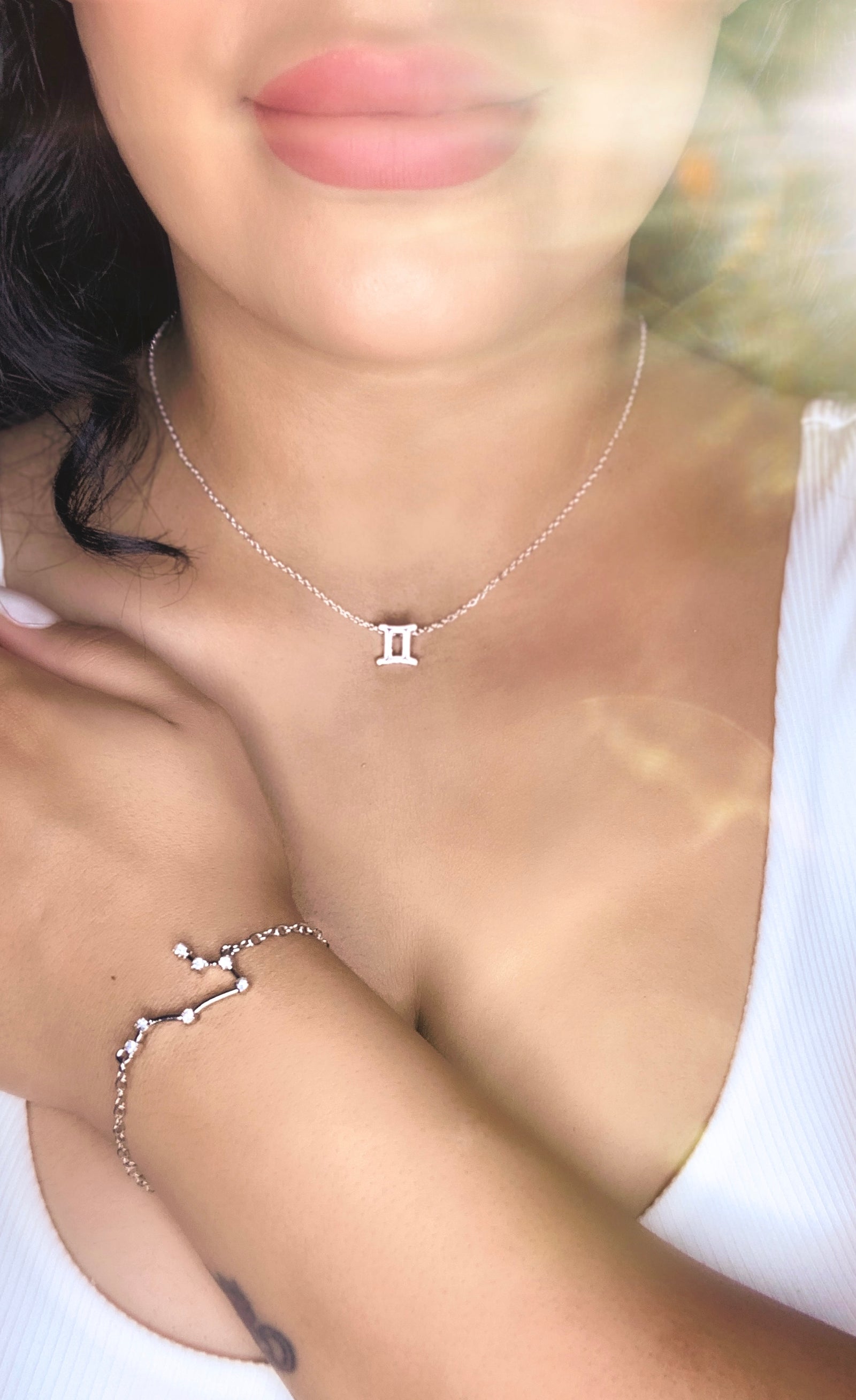 Gemini Necklace & Bracelet Set